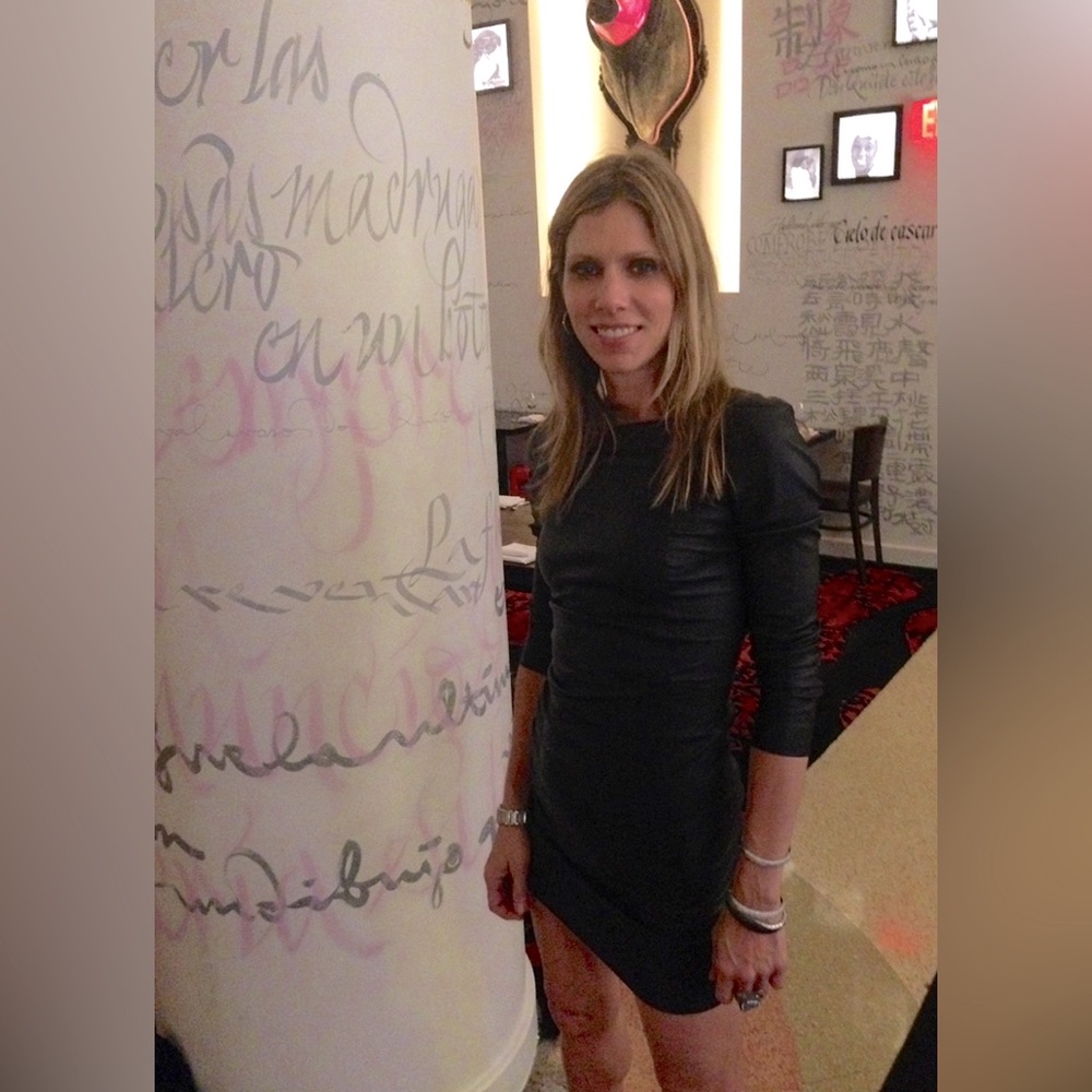 Maje AMAZING Leather Mini Dress Excellent Condition. S